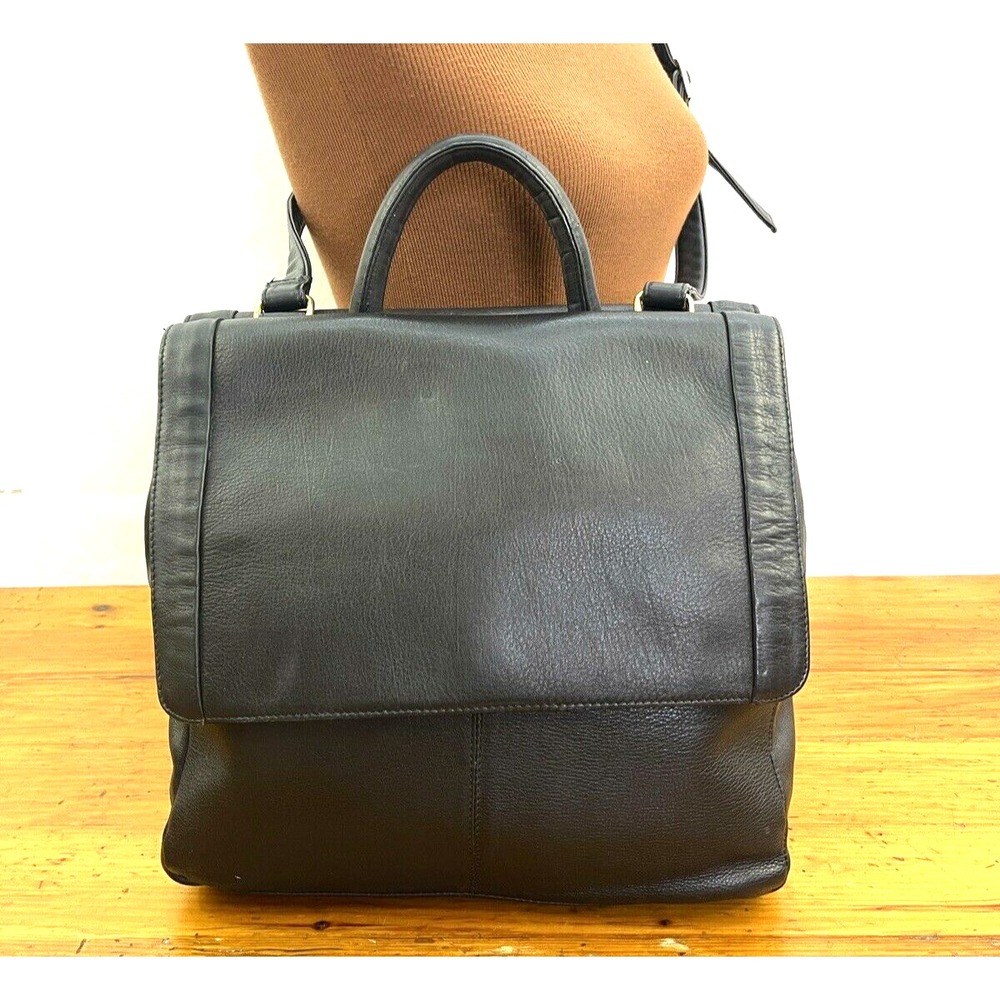 Marissima Womens Leather Messenger Bag Shoulder Business Brief Handbag‎ Mary Kay